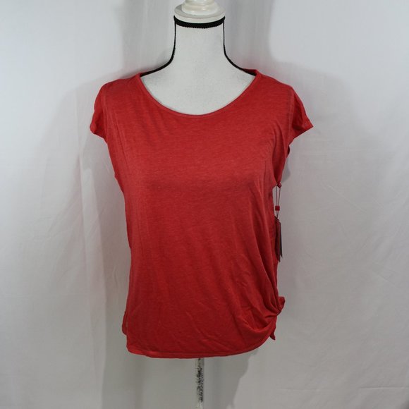 Tommy Hilfiger Sport Red Side Tie Athletic Top NWT - Picture 1 of 5